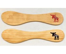 BUTTERKNIFE 15CM BIRCH PRINT  MOOSE