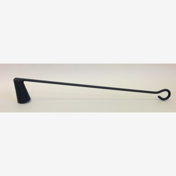 CANDLE EXTINGUISHER LONG 40CM BLACK