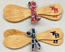 SET BUTTERKNIVES BIRCH PRINTED  PRINT MOOSES