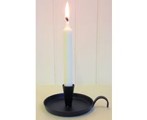CANDLEHOLDER W.HANDLE D.13CM BLACK