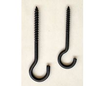 CEILING HOOK BLACK