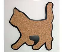 KATT KORKUNDERLÄGG H 23CM SVART
