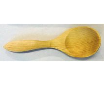 WOODEN SPOON 15CM OIL. BIRCH