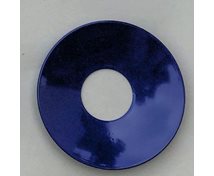 LJUSMANSCHETT 65MM BLÅ ANTIKLJ.