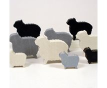SHEEP IN WOOD