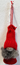 SANTA HANG. RED 5CM
