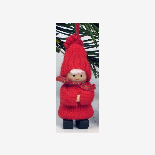 SANTABOY HANG.5CM MINI RED