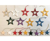 HANG STAR IN WOOD