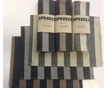 BORDSTABLETT 40X30CM STRIPE 2-P