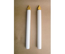 WOODEN CANDLE 230 MM