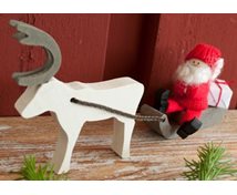 TOMTE MED REN OCH SLÄDE