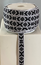 RIBBON 15MM BLACKWHITE