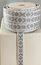 RIBBON 15MM GREYWHITE