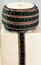 RIBBON 15MM BLACK GREEN
