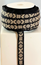 RIBBON 15MM BEIGEBLACK