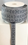 RIBBON 15MM GREY/LIGHTGREY 25M/ROLL