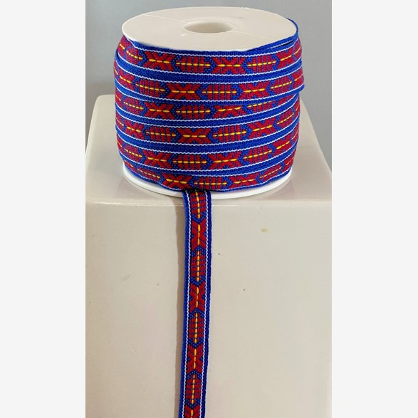 RIBBON 9MM REDBLUE 25m/roll