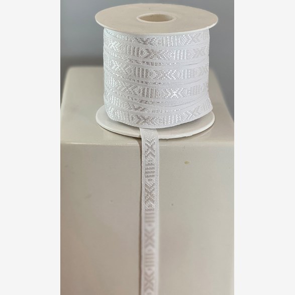 RIBBON 9MM WHITE