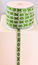 RIBBON 9MM GREENWHITE