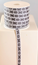 RIBBON 9MM D.GREYWHITE 25m/ROLL
