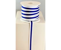 RIBBON 12MM WHITEBLUEWH.