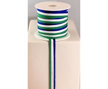 RIBBON 12MM BLUE/GREY/GREEN