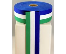 RIBBON 40MM REDGREENBLUYELLOW