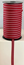 RIBBON 7 MM REDWHITEBLACK