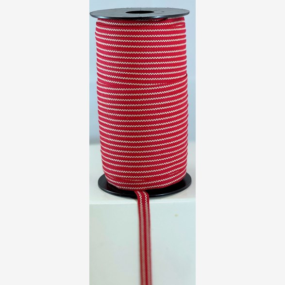 RIBBON 7MM REDNATURAL