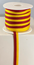 RIBBON 10MM YELLOWRED