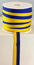 RIBBON 15MM BLUE/YELLOW