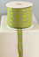 RIBBON 10MM NAT/L.GREEN HEART