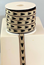 RIBBON 12MM NAT/BROWN HEART