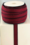 RIBBON 12MM REDBLACK GOOSEYE