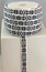 RIBBON 11MM HEART BLACK/WHITE