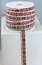 RIBBON 11MM HEART BURG.WHITE