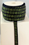 RIBBON 11MM HEART GREENBLACK