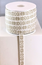 RIBBON 11MM HEART BEIGEWHITE