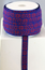 RIBBON 11MM HEART REDBLUE 25m/roll