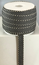 RIBBON 12MM SQUARE NAT/BLACK