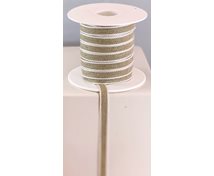 RIBBON LINNEN 7MM NAT/WHITE