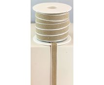 RIBBON LINNEN 11MM NAT/WHITE