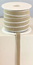 RIBBON LINNEN 11MM NAT/WHITE
