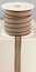 RIBBON LINNEN 11MM NAT/RED