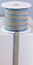 RIBBON LINNEN 11MM NAT/L.BLUE