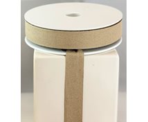 RIBBON LINNEN 25MM NATURAL