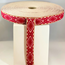 RIBBON 25MM REDWHITEYELLOW 25m/roll