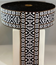 RIBBON 60MM WHITEBLACKBROWN
