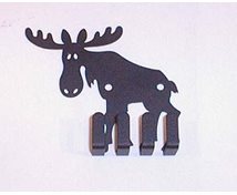 SMIDESHÄNGARE 4 KROK ÄLGOT 11CM SVART