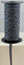 RIBBON 7MM BLACK WHITE